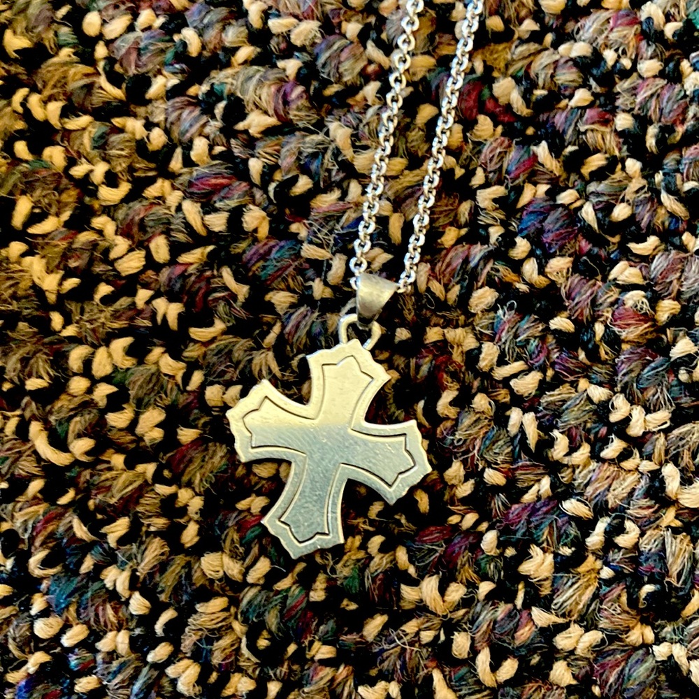 James Avery cross necklace